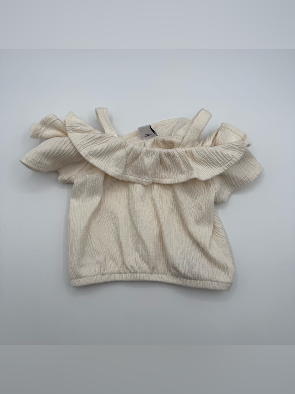 3 Month Girl Ruffle Shirt